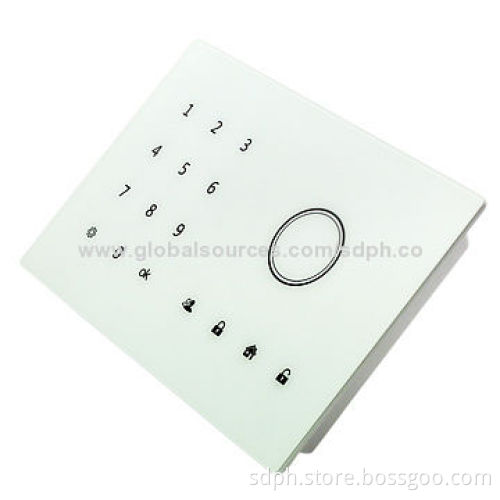Smart Touch Alarm System with iOS and Google's Android APP Control, 315/433MHz Wireless Frequency